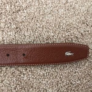Lacoste Leather Belt